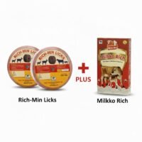 Buy 2 packs of Richmin Lick and get 1 pack of Milkko Rich free