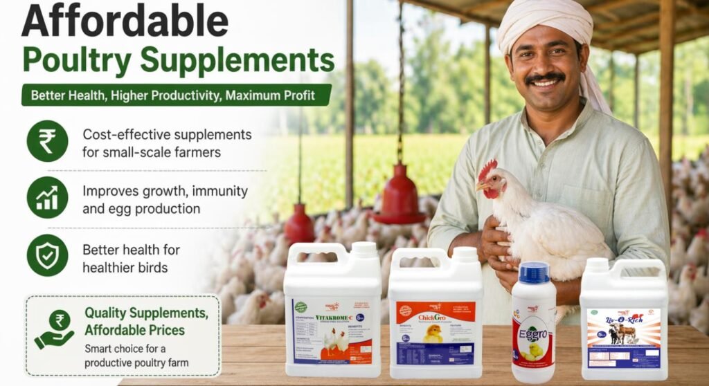 Affordable poultry supplements helping small-scale farmers improve poultry growth