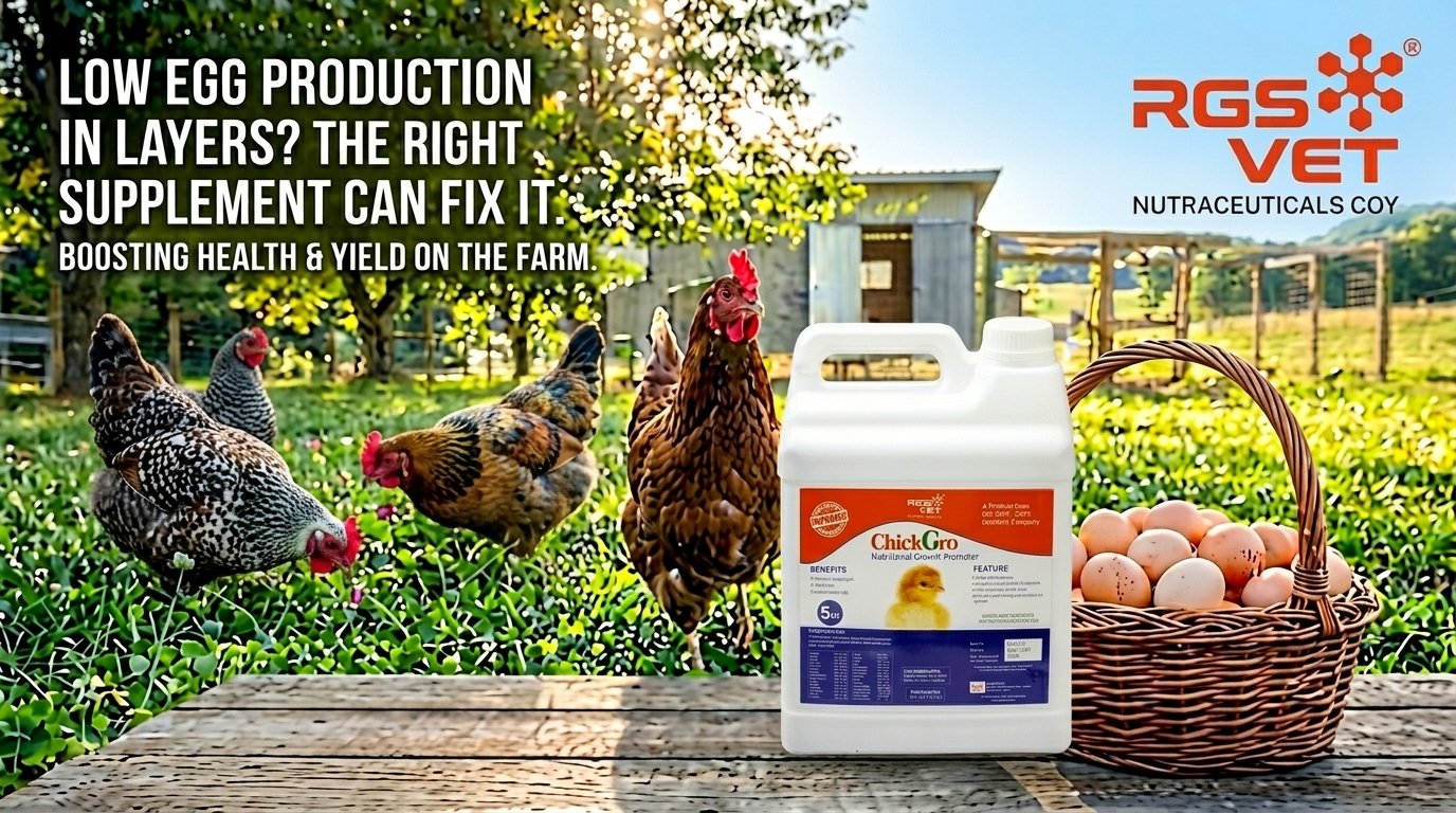 Low Egg Production in Layers? The Right Supplement Can Fix It