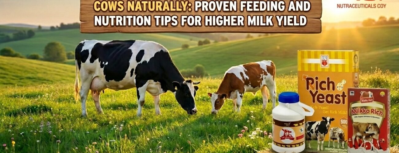 How to Increase Milk Production in Cows Naturally: Proven Feeding and Nutrition Tips for Higher Milk Yield