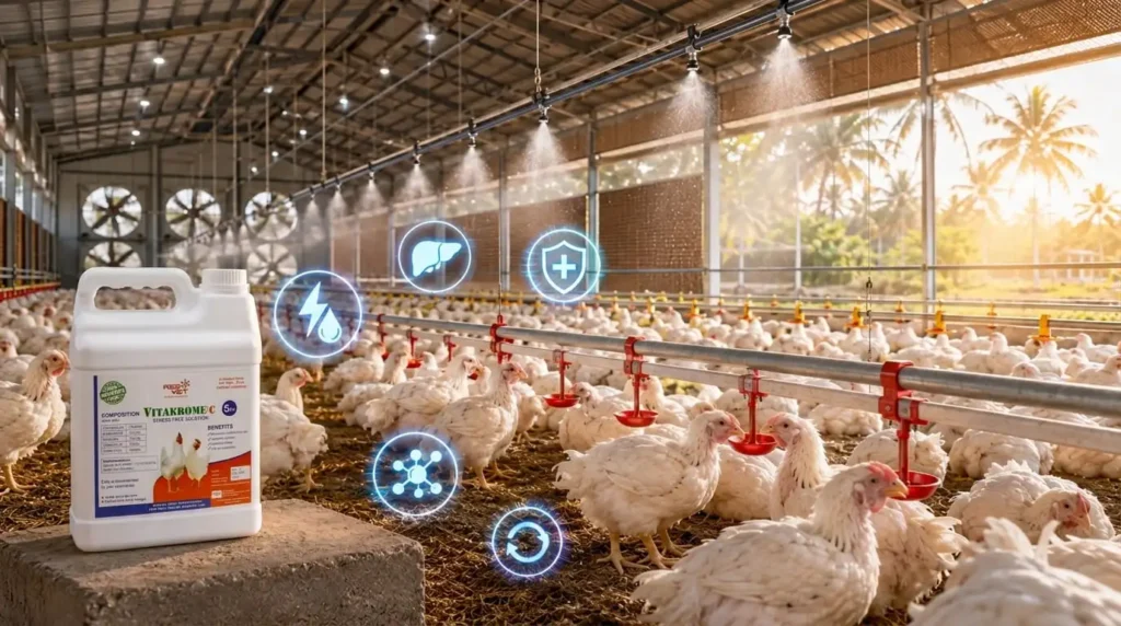 Heat Stress Management in Broilers and Layers During Summer