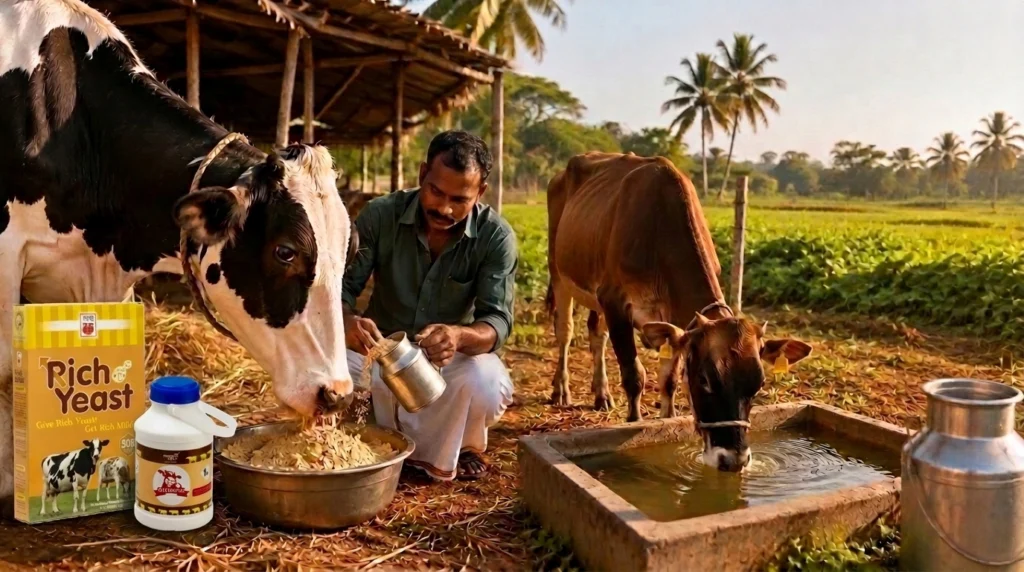 RGS Vet dairy nutrition supplement for healthy cows and higher milk yield