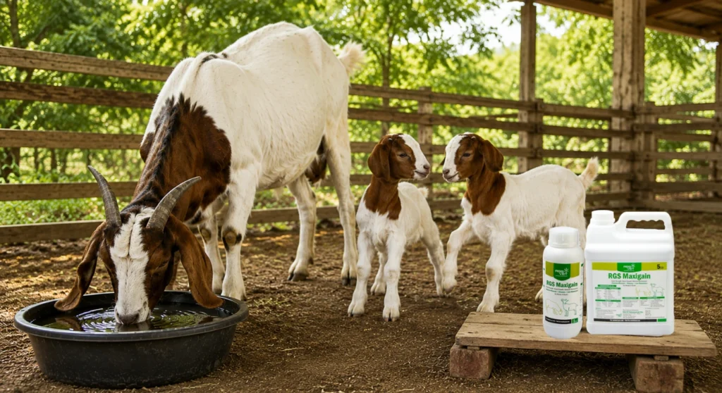 Goat immunity supplement for healthy digestion and stronger immunity
